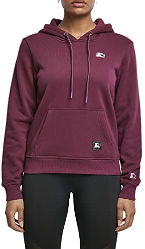 STARTER BLACK LABEL Damska bluza z kapturem dla kobiet, ciemnofioletowy, XS