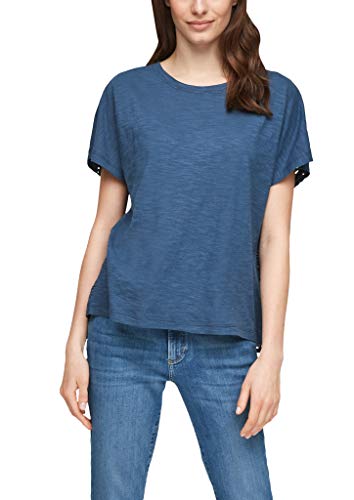 s.Oliver T-shirt damski, Niebieski emblemat, 38 PL