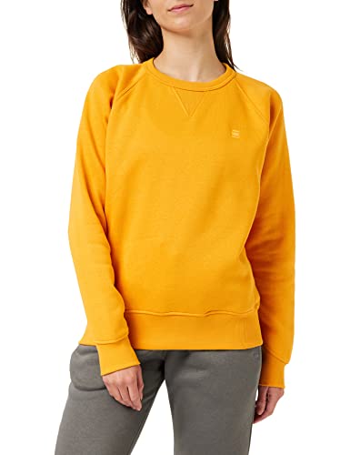 G-STAR RAW Damska bluza Premium Core 2.0, Żółty (Dull Yellow C235-1213), XS
