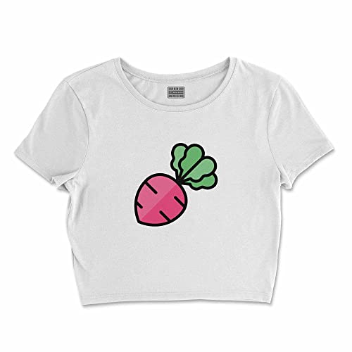 Bona Basics, Koszulka damska z nadrukiem cyfrowym,%100 bawełna, biała, casualowa, topy damskie, rozmiar: XL, biały, XL Krótki