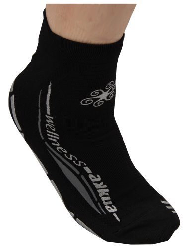 R-evenge Skarpety sportowe Wellness Classic czarne/srebrne EU 38-41