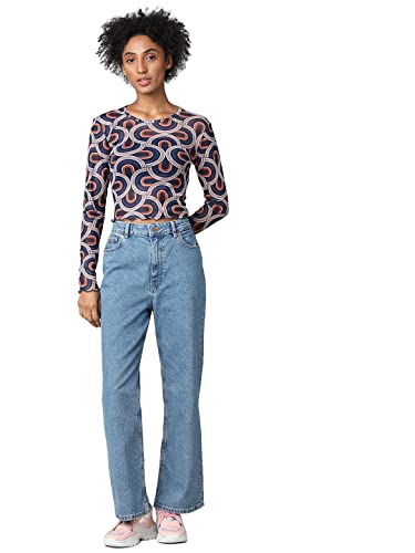 ONLY OnLCamille Life Ex Wide dżinsy damskie, niebieski (medium blue denim), 29W / 32L