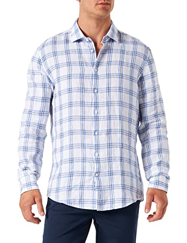 Seidensticker Męska koszula biznesowa, jasnoniebieski, 40 PL