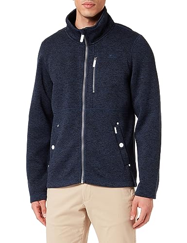 Yuka Męska kurtka polarowa 18331417, granatowy melanż, L, granatowy melanż, L