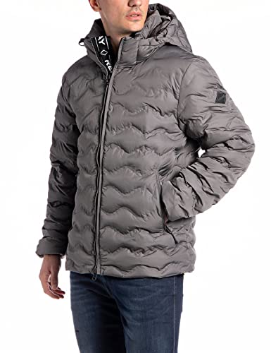 Replay Kurtka męska, 591 szary, XXL