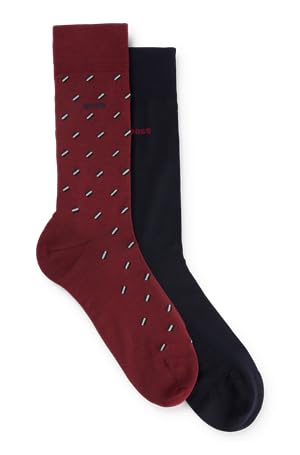BOSS Męskie skarpety regularne, Dark Red605, 43-46