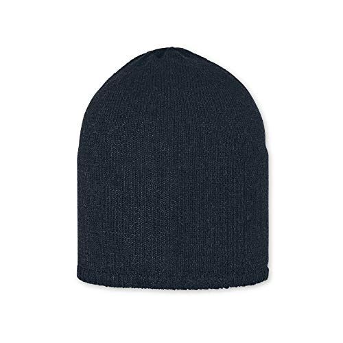 Sterntaler Czapka z daszkiem Baby Bonnet Maille na zimną pogodę, Niebieski (morski 300), S (Producent rozmiar:35)