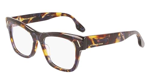 Victoria Beckham Unisex Vb2634 okulary przeciwsłoneczne, 418 Havana Blue, 51, 418 Havana Blue, 51