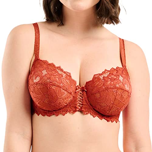 Sans Complexe ARUM70564_New koronkowy biustonosz z fiszbinami, Tandori Spice, 80D damski, Przyprawa Tandori, 80D