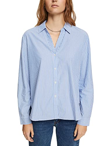 ESPRIT Bluzka damska 092EE1F330, 410 / BRIGHT Blue, M, 410 / Bright Blue, M