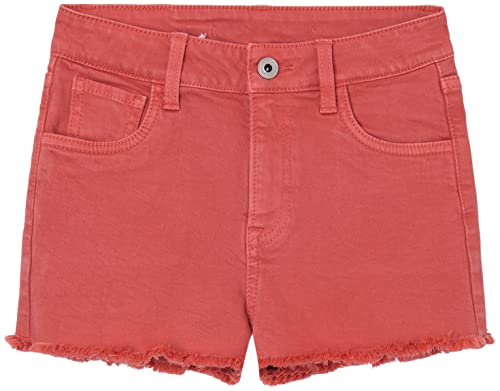 Pepe Jeans Dziewczęce szorty Patty, Czerwony (Studio Red), 14 lat