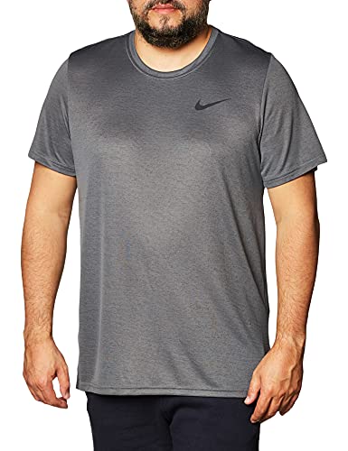 Nike Męska koszulka M Nk Df Superset Top Ss, szary/czarny, L