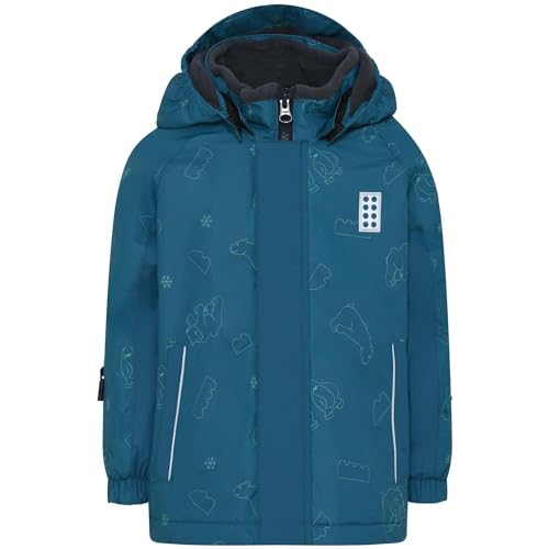 LEGO LWJADEN 700-JACKET kurtka, niebieska, normalna dla dzieci unisex, Niebieski, rozmiar uniwersalny