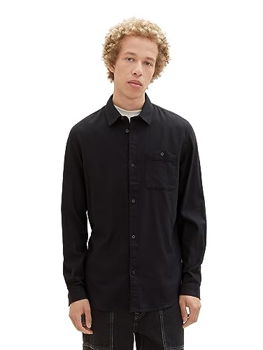 TOM TAILOR Denim koszula męska, 2999 - Black, M