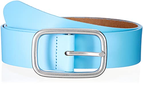 s.Oliver Damski pasek Gürtel, niebieski, 85, NIEBIESKI