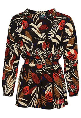 Superdry Vintage Beach Playsuit Sukienka Casual Women, I See You Print, S