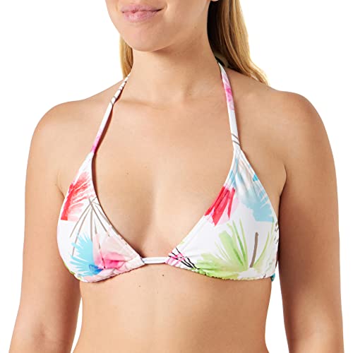 Firefly Mara Top bikini Biały/kwiat 40