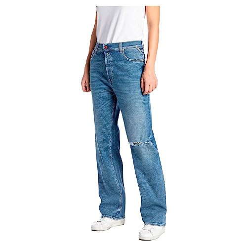 Replay Jaylie dżinsy damskie, 009 Medium Blue, 25W / 32L