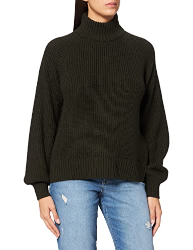 Noisy may Damski sweter Nmtimmy L/S z wysokim kołnierzem Noos, Rosin/, XS