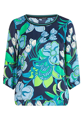 Betty Barclay Bluzka damska 8527/1866, ciemnoniebieska/niebieska, 42 (DE), ciemnoniebieski/niebieski, 42