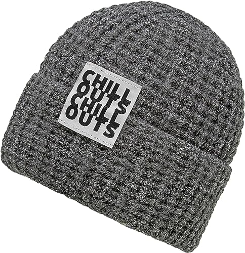 CHILLOUTS Czapka beanie, uniseks, szary, jeden rozmiar