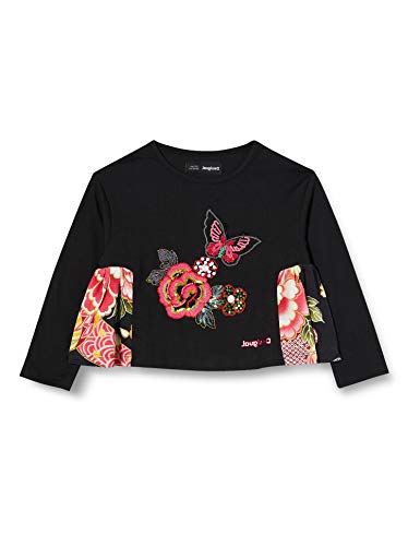 Desigual Koszulka dziewczęca Ts_Norwich, Czarny, 3/4