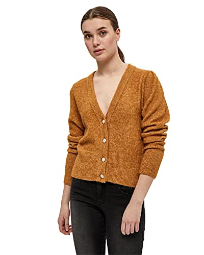 Desires Gea damski kardigan, 5835m brązowy rokitnik Mel, XL