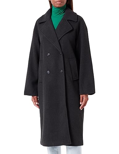 Bestseller A/S Onlwembley L/S Ovsize Coat TLR Noos płaszcz damski, ciemnoszary melanż, 40
