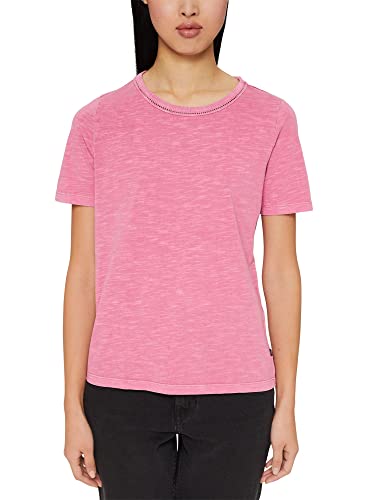 edc by ESPRIT T-shirt damski, 670/różowy, XS