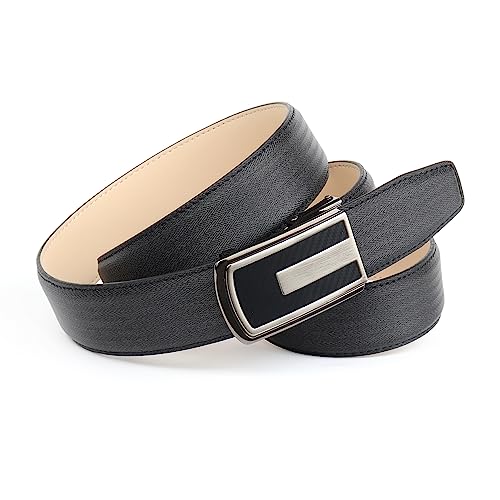 Anthoni Crown Męski pasek męski, czarny, 95, czarny, 95