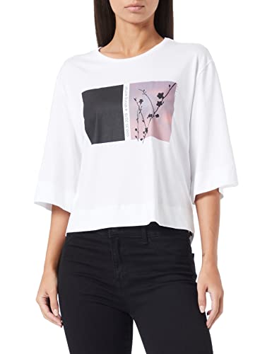 Sisley T-shirt damski, White 101, XS