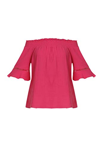 myMo Damska bluzka koszulowa, różowa, S, Rosa, S