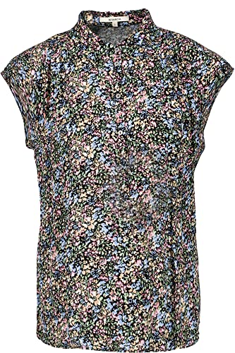 Garcia Damska koszulka z krótkim rękawem, bluzka, czarna, XL, czarny, XL