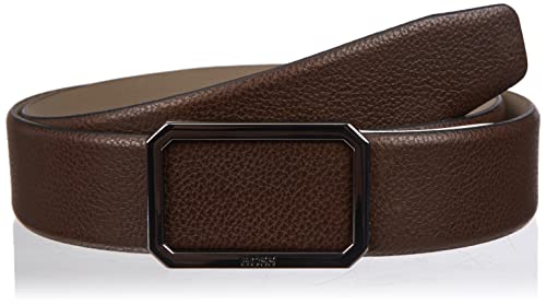 BOSS Pasek męski, Dark Brown202, 80