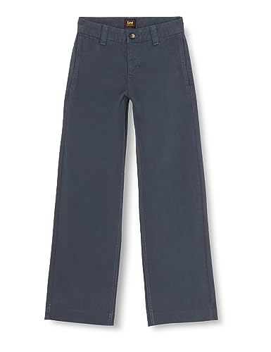 Lee Damskie spodnie typu chinosy, proste, niebieski, 24W / 31L