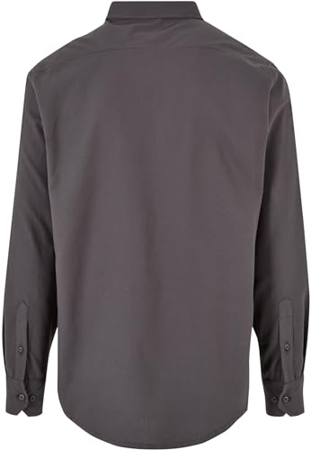 Urban Classics Męska koszula flanelowa, Darkshadow/Darkshadow, 4XL