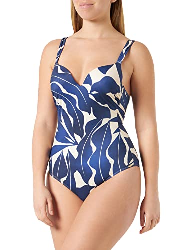 Triumph Women's Summer Allure OWP 01 kostium kąpielowy, połączenie niebieskiego światła, 40B, Blue - Light Combination, 40