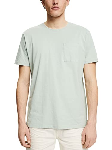 ESPRIT T-shirt męski, 346/Light Khaki 2, L