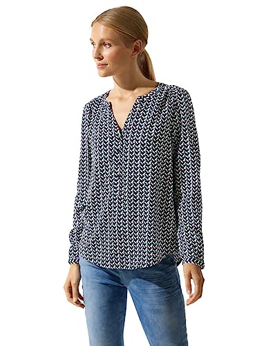Street One Damska bluzka z wiskozy, Meta Lilac, 44