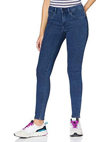 ONLY Spodnie damskie, niebieski (Dark Blue Denim), S