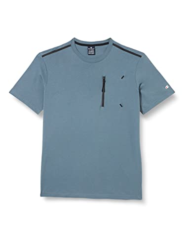 Champion Legacy X-pro Zip Pocket S/S T-shirt męski, grigio peltro, XXL