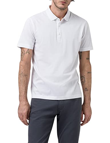 Pierre Cardin Męska koszulka polo, merceryzowana, Brilliant White, M, brylantowy biały, M