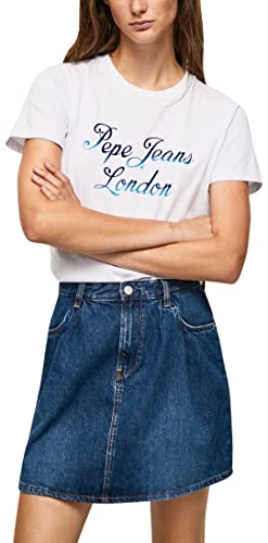 Pepe Jeans Damska koszulka MARA, biała, L, biały, L