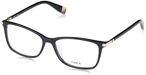 Furla VFU590 okulary, Shiny Black, 54 damskie, Shiny Black, 54