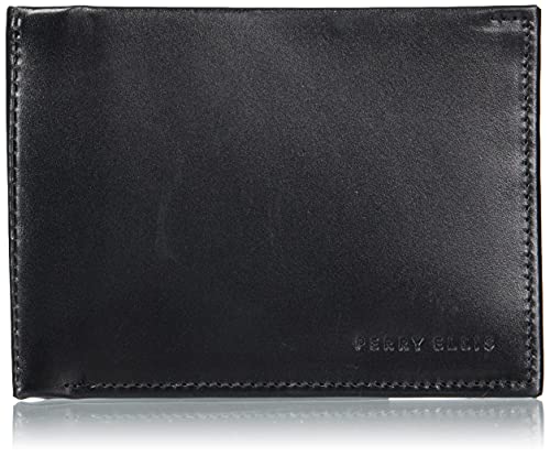 Perry Ellis Portfolio męskie passcase ze zdejmowanym portfelem identyfikacyjnym RFID, Brn, Jeden rozmiar