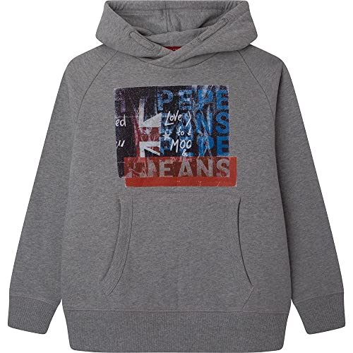 Pepe Jeans Omar bluza chłopięca, Szary (Grey Marl), 14 lat