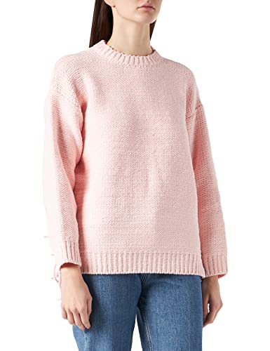 Replay Sweter damski Shrug, 664 miękki różowy, L