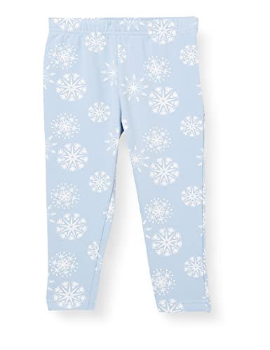 Blue Seven Dziewczęce legginsy, niebieski AOP Orig, 8 lat