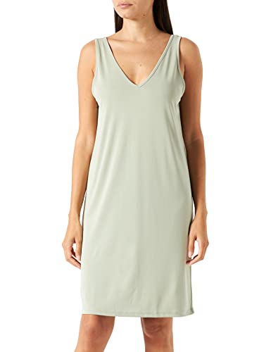 VERO MODA Vmfilli sukienka damska z dekoltem w serek, Desert Sage, L
