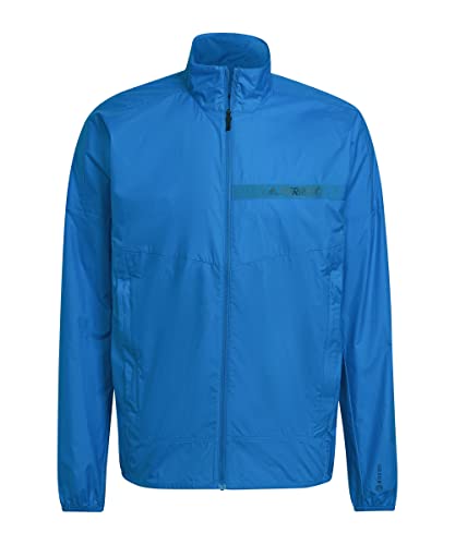 adidas Męska kurtka przeciwwiatrowa Mt, Wielokolorowy (AZUIMP), S